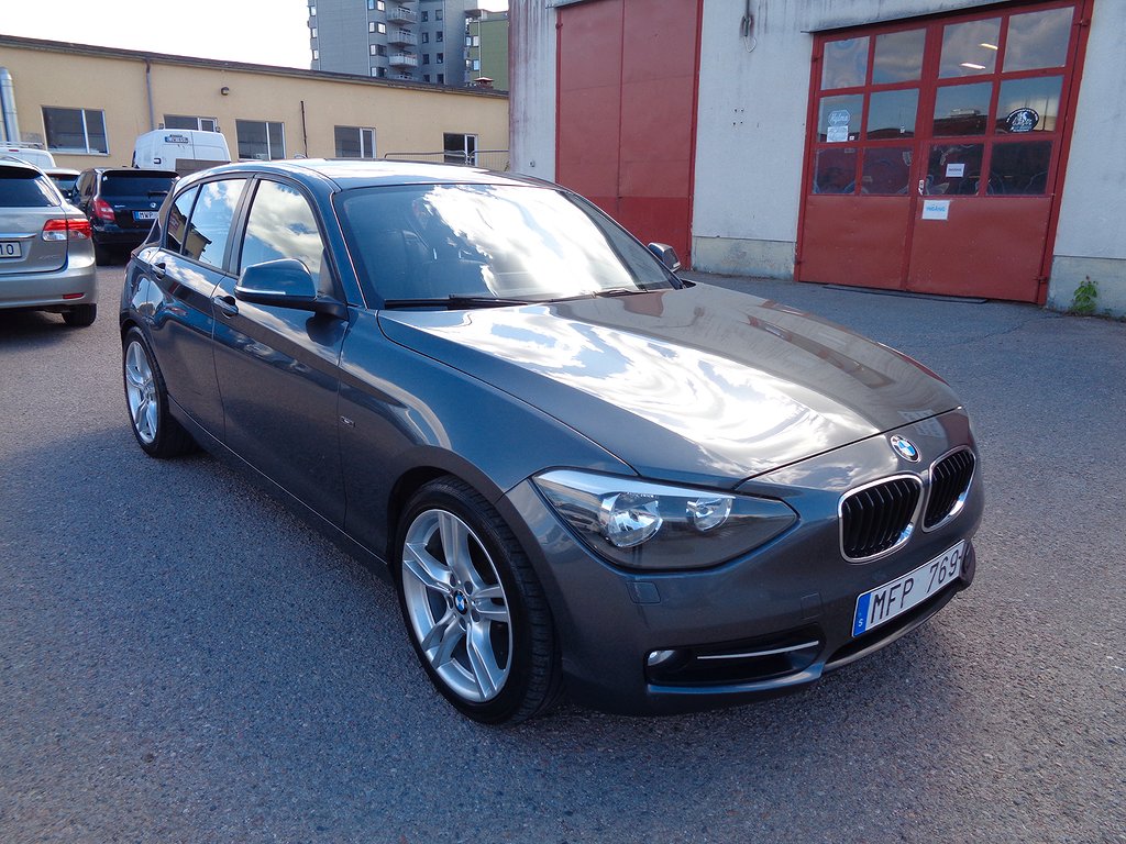 BMW 118 d 5-dörrars Sport line Euro 5