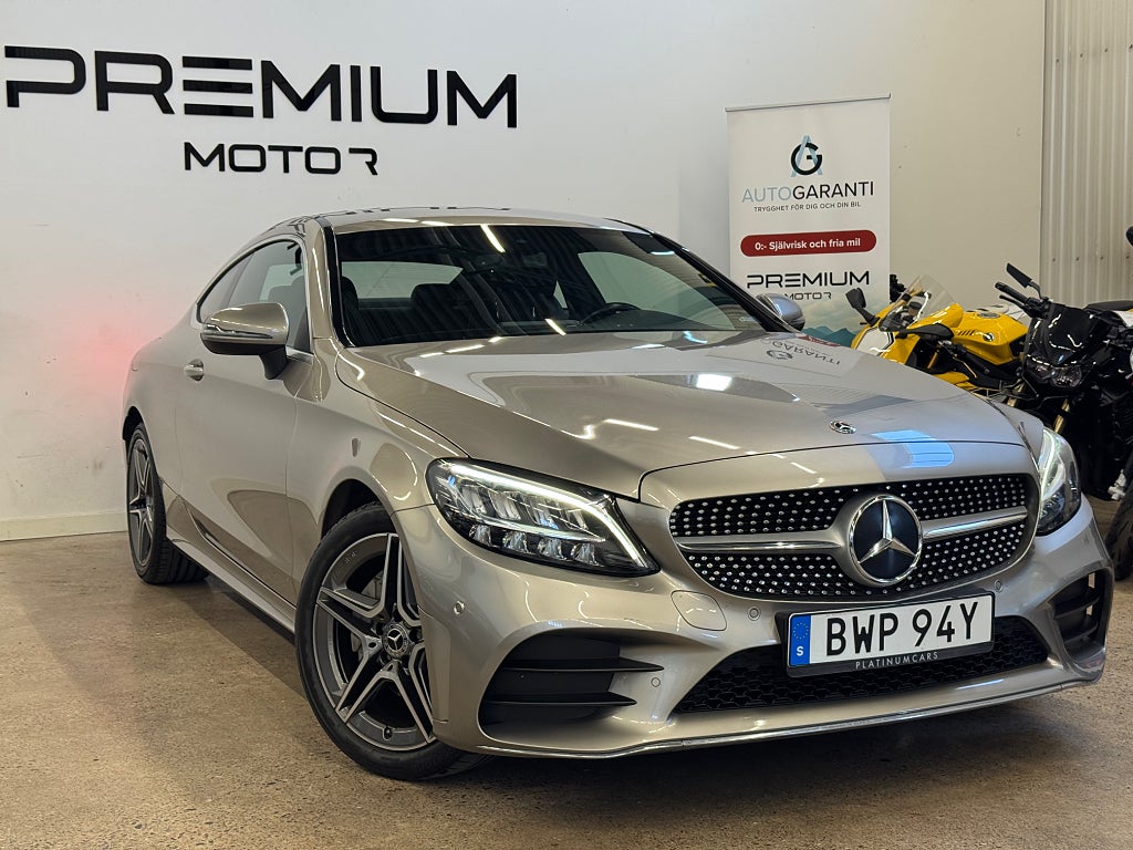 Mercedes-Benz C 180 Coupé 7G-Tronic Plus AMG Line Euro 6 156hk