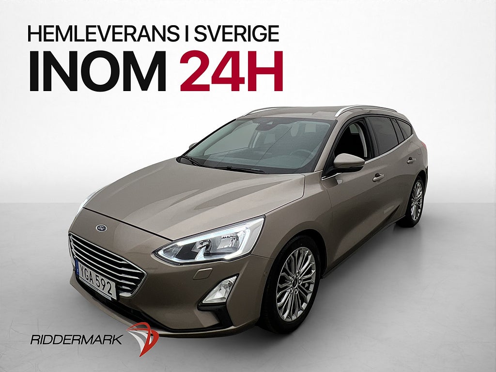 Ford Focus 1.0 125hk Titanium Kamera Beats-Ljud CarPlay