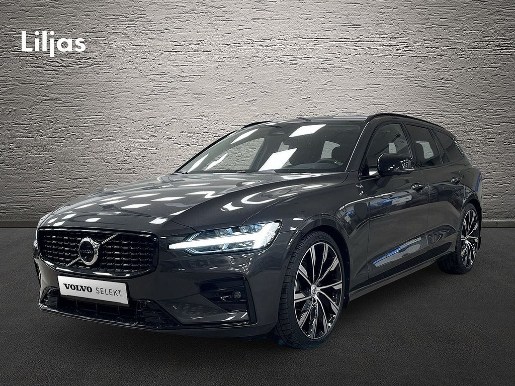 Volvo V60 B4 Diesel Ultimate Dark//Dragkrok//Sportchassi//