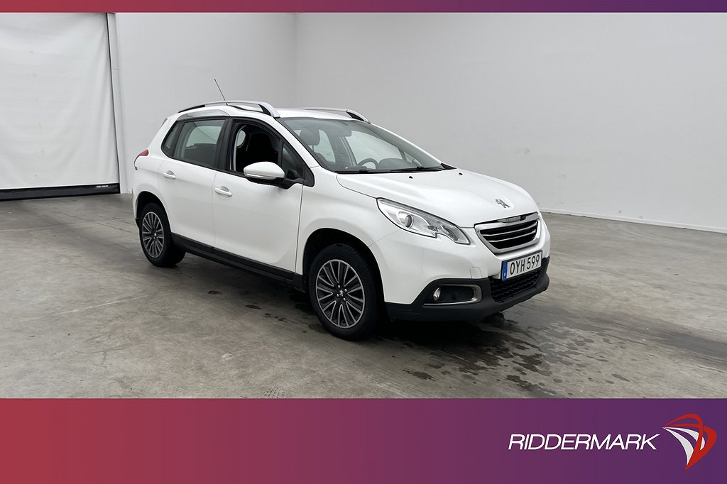 Peugeot 2008 VTi 82hk Active Värmare Farthållare Dragkrok