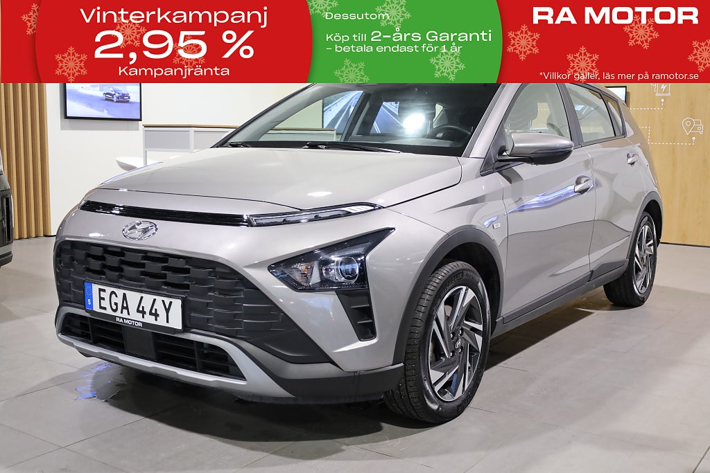 Hyundai Bayon 1.0 T-GDI AUT Essential Kamera Rattvärme Leasbar