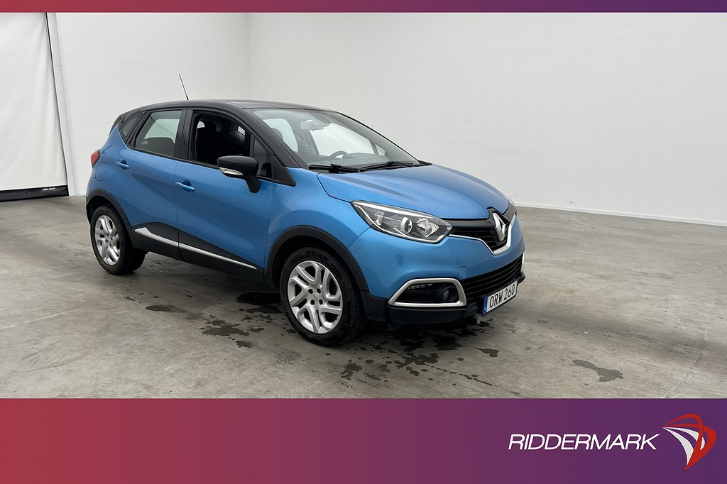 Renault Captur TCe 90hk Dynamique Sensorer Navi