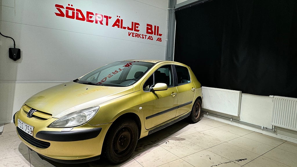 Peugeot 307 5-dörrar 2.0 Ny Besiktigad 
