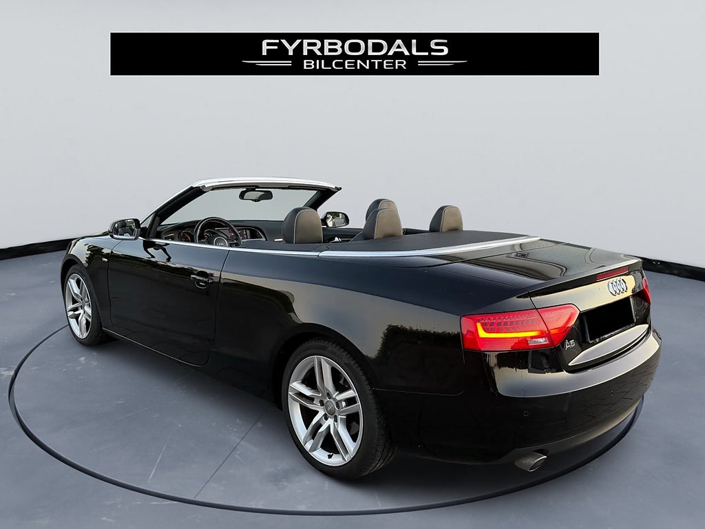 Audi A5 Cabriolet 3,0 TDI V6 Quattro S-Tronic S Line 2013, bild 18