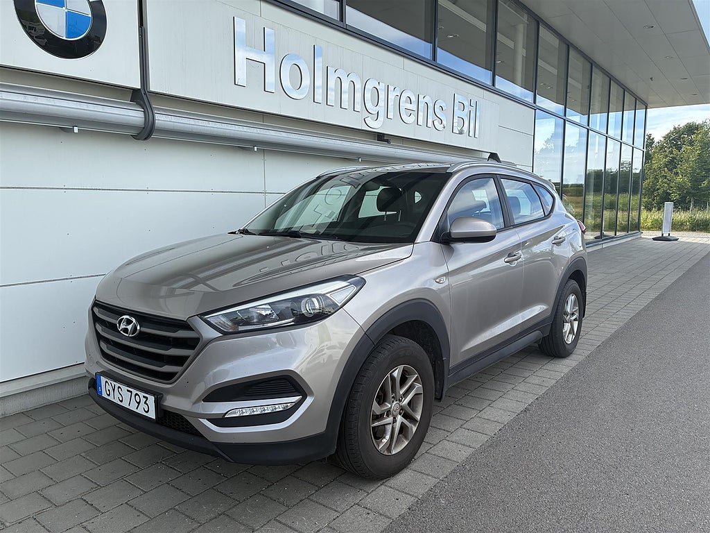 Hyundai Tucson 1.6 GDi Blue Manuell 132hk Select Drag Sensorer