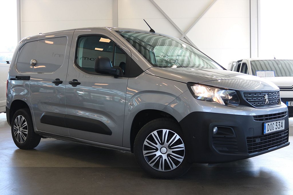 Peugeot Partner L1 Inbusiness 1.5 BlueHDi 75hk - DRAG, VÄRMARE