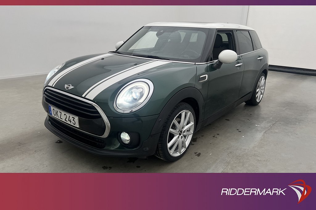 MINI Clubman D 150hk Chili Pano Halvskinn Sensorer 0,44l/Mil