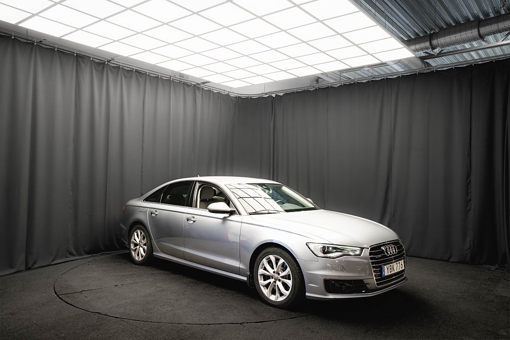 Audi A6 TDI V6 272hk QUATTRO LUFT D-VÄRM LÄDER 360° 1-ÄGARE