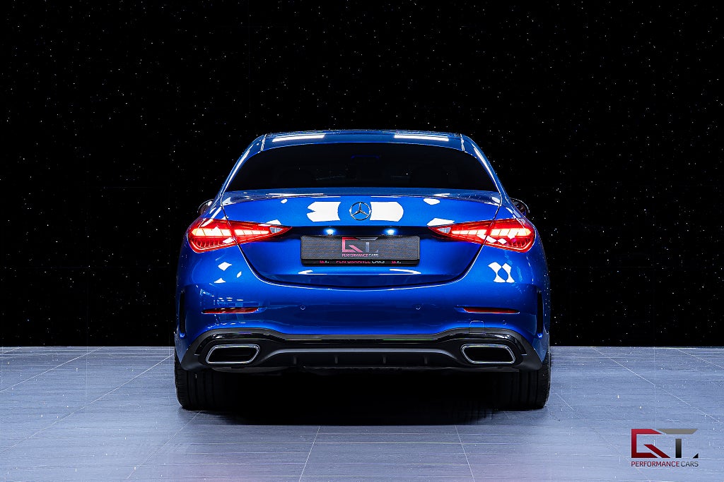 Mercedes-Benz C200 AMG Line Bur-3D 19Tum NightPack 360* Akustik P-Värme