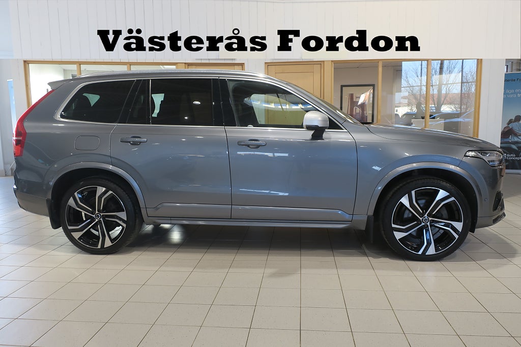Volvo XC90 D5 AWD R-Design 7-Sits B&W Pano Luft Drag Värmare 22"