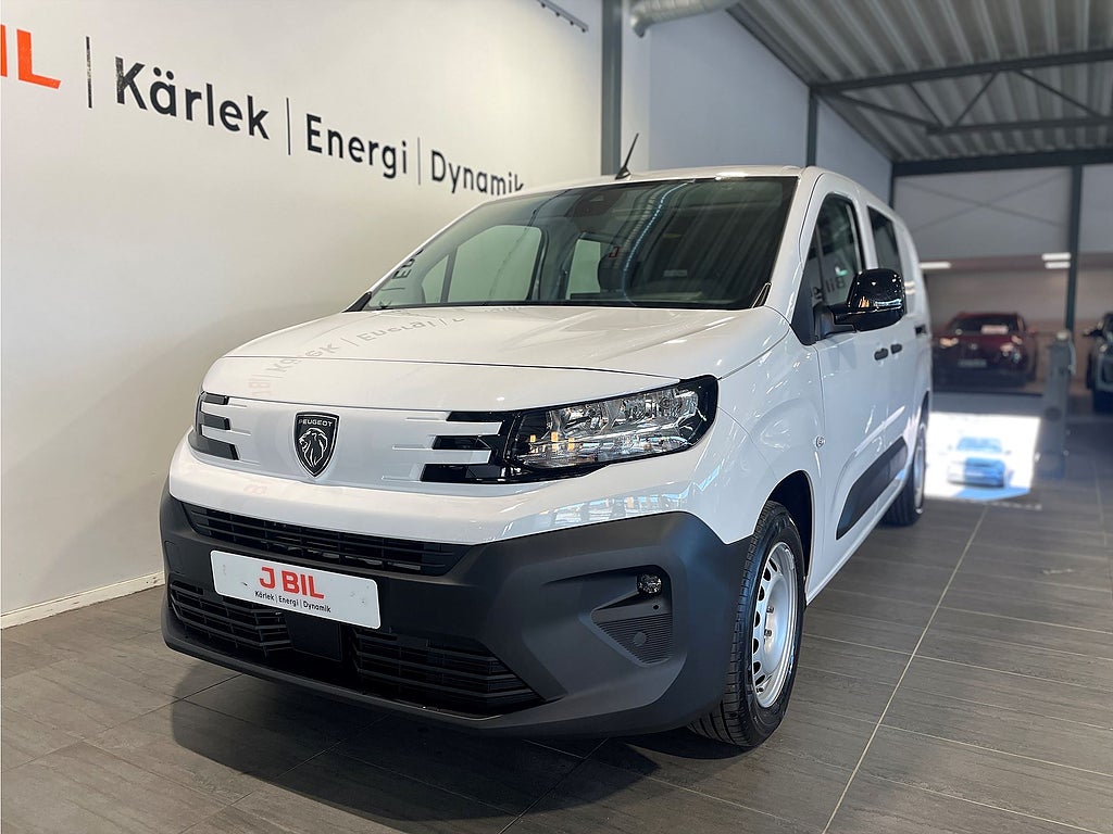 Bild på Peugeot Partner Crew Cab 1,5 BlueHDi 130hk Aut - EDITION! SERVICE & VINTERHJUL I