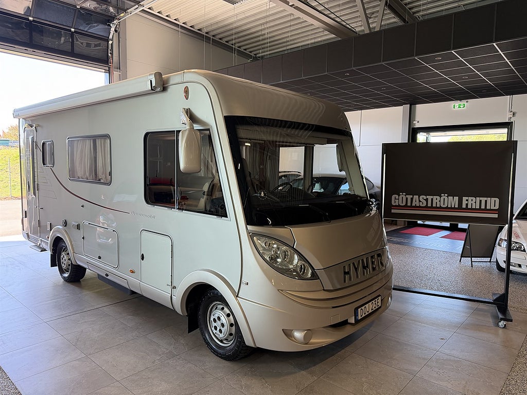 Hymer B544 /Dragkrok/Cykelställ Mycket smidig trevlig husbil