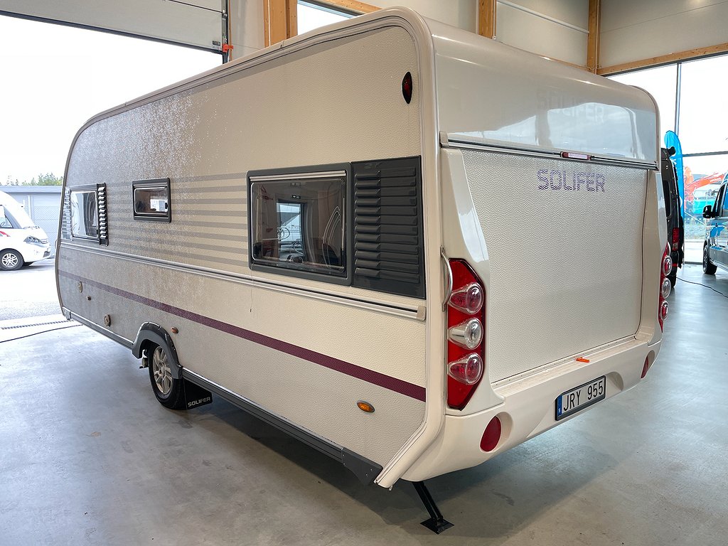 Solifer Artic 560 /ALDE/Markis/Mover/Förtält/AC/Fint skick - Solifer