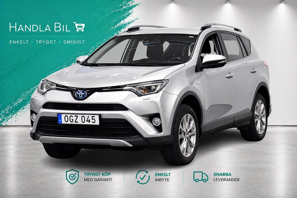 Toyota RAV4 Hybrid 2.5 AWD Executive Skinn Kamera Drag SoV