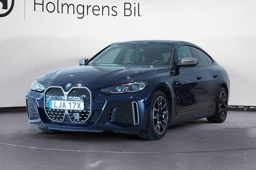 BMW i4 M50 xDrive Gran Coupé Fully Charged Drag Aktiv Fartpilot HiFi