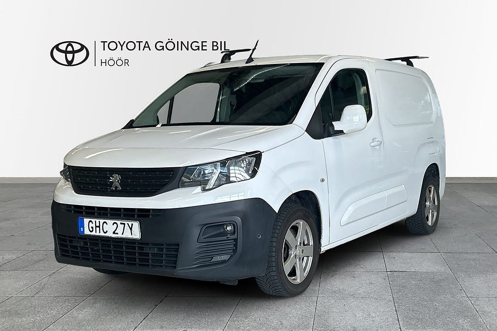 Peugeot Partner 1.5 BlueHDi 102hk Man Värmare Dragkrok Moms