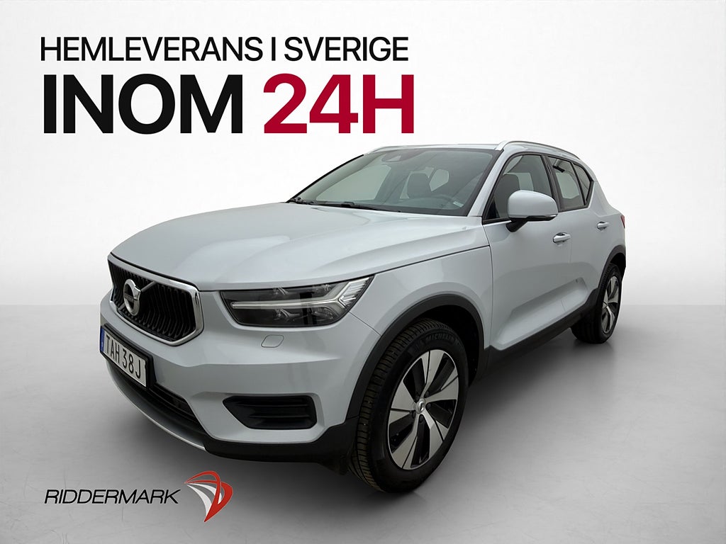 Volvo XC40 T3 163hk Advanced Värmare VOC Sensorer Rattvärme