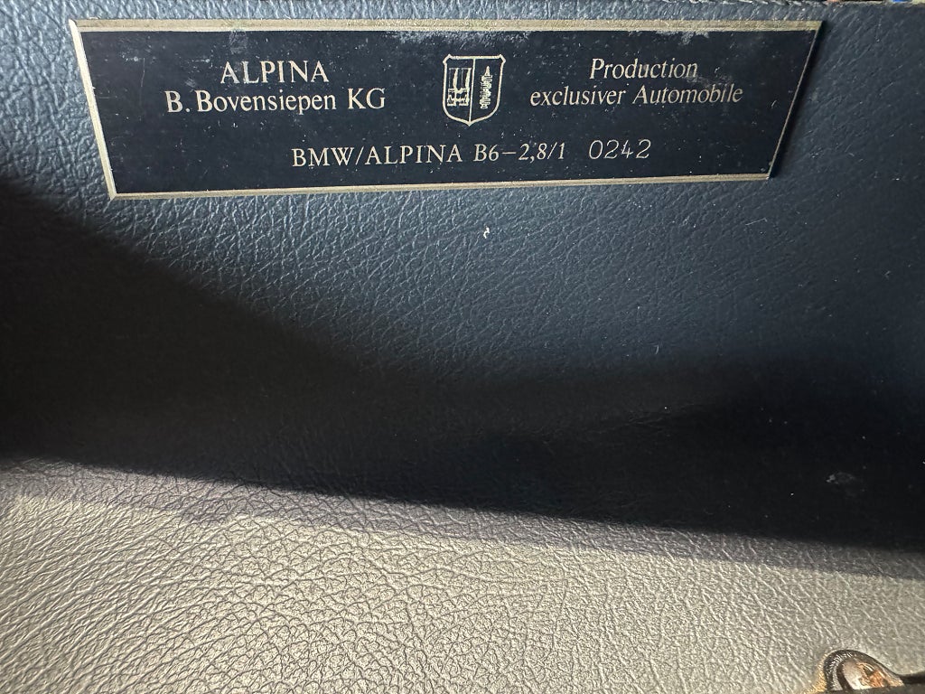 Alpina B6 2,8 210 hk - bild 9