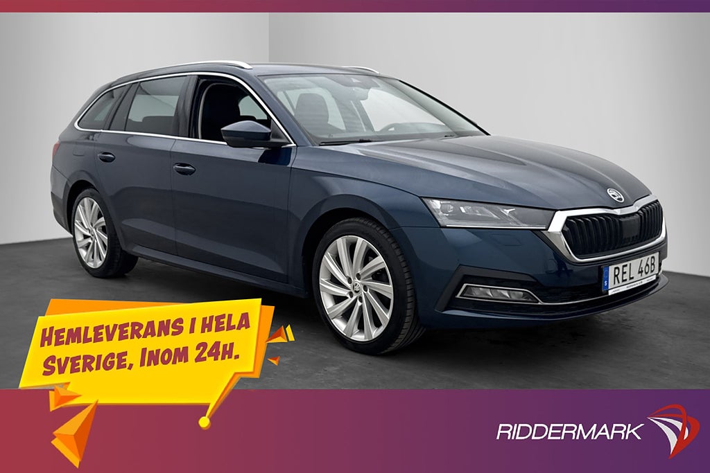 Skoda Octavia Kombi 150hk Style Cockpit Canton Kamera Drag