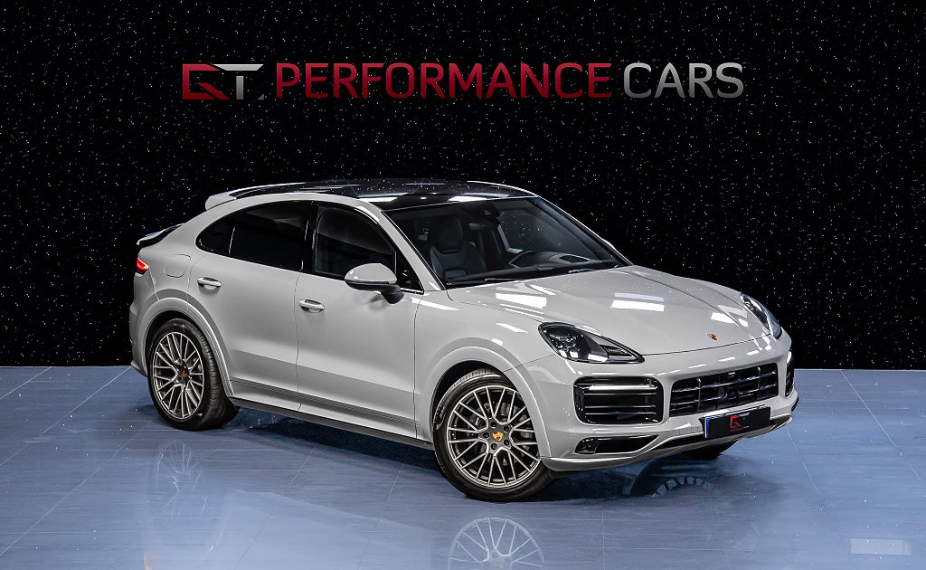 Porsche Cayenne E-Hyb Coupé PLATINUM MOMS SportDesign Crayon Pano 22"