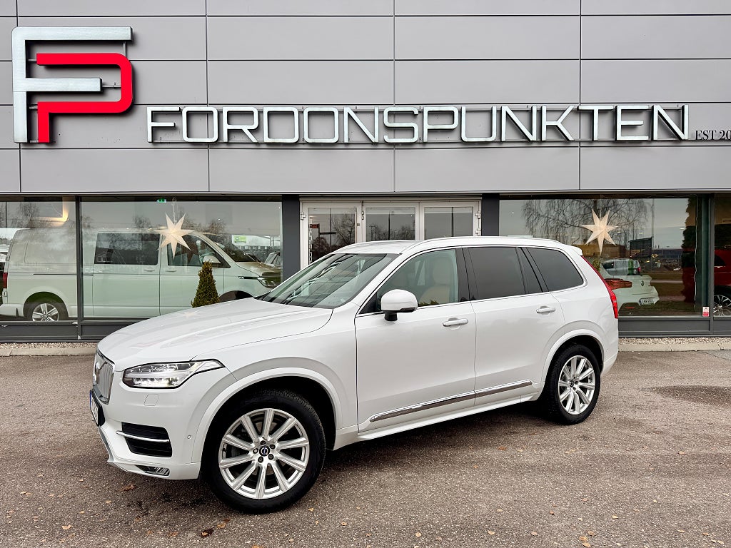 Volvo XC90 D5 AWD Inscription 7-sits Värmare Drag 2.99%