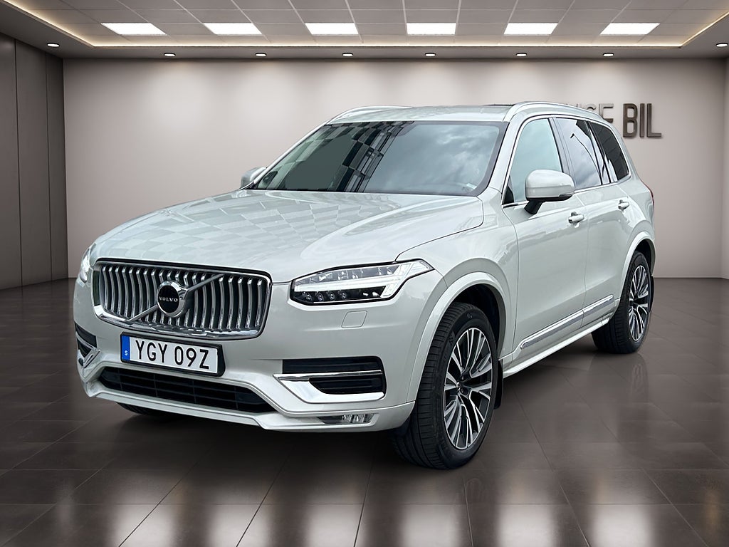Volvo XC90 B5 AWD Inscription 7-Sits Orrefors Läder Drag VoC 20" 