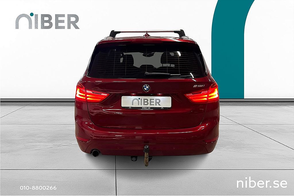 BMW 218 I Gran Tourer, 7 sits, Kamera, Drag, FR. 2,95%