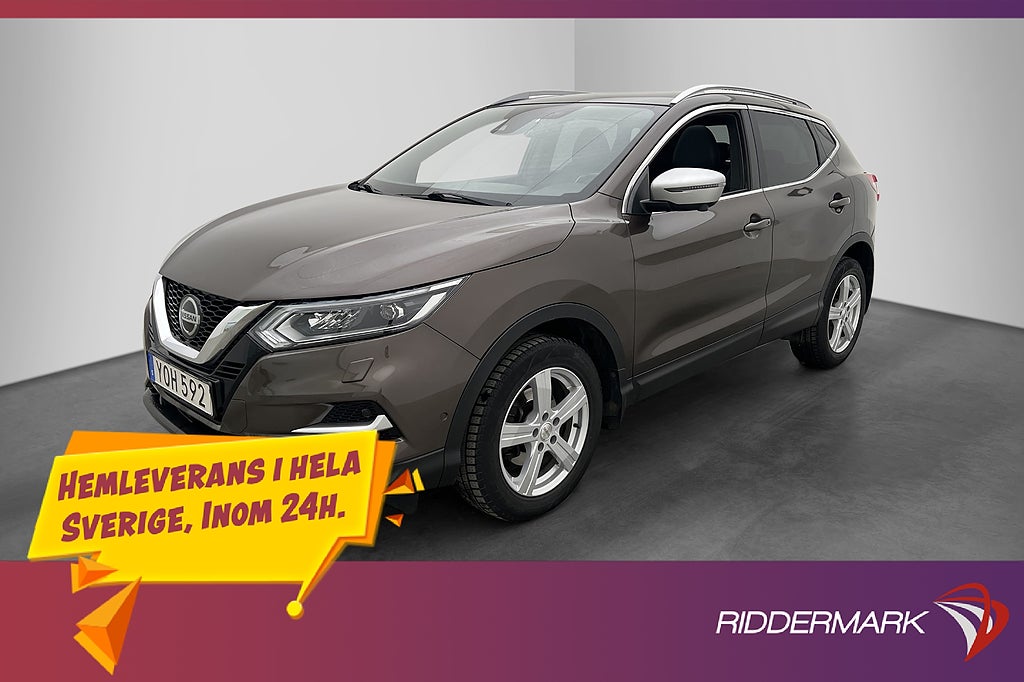 Nissan Qashqai 1.2 115hk Tekna+ Pano BOSE 360° Navi Skinn