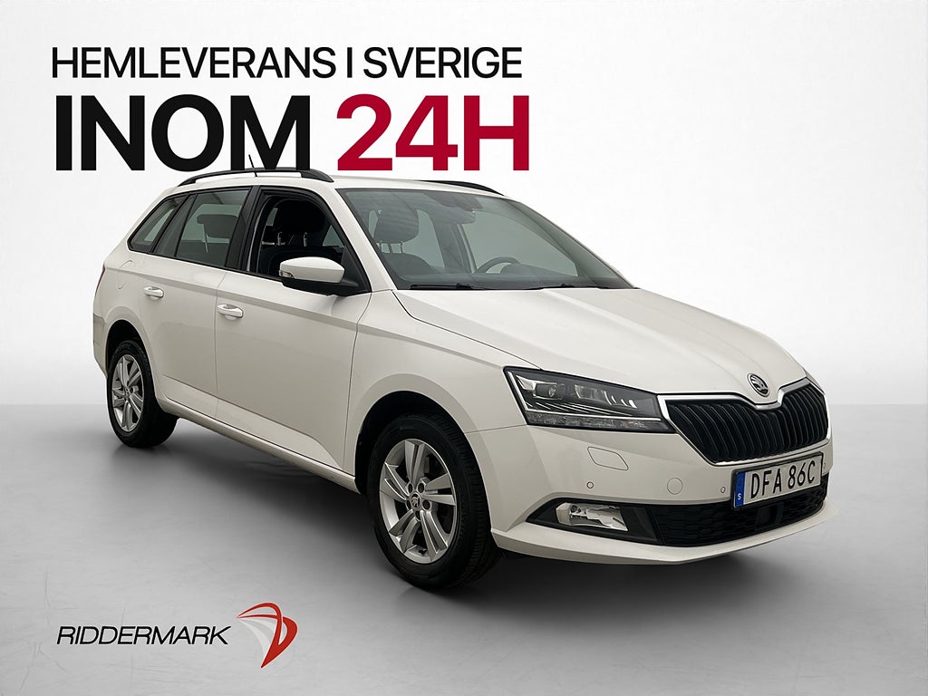 Skoda Fabia 1.0 TSI Style Kamera A-Farthållare CarPlay