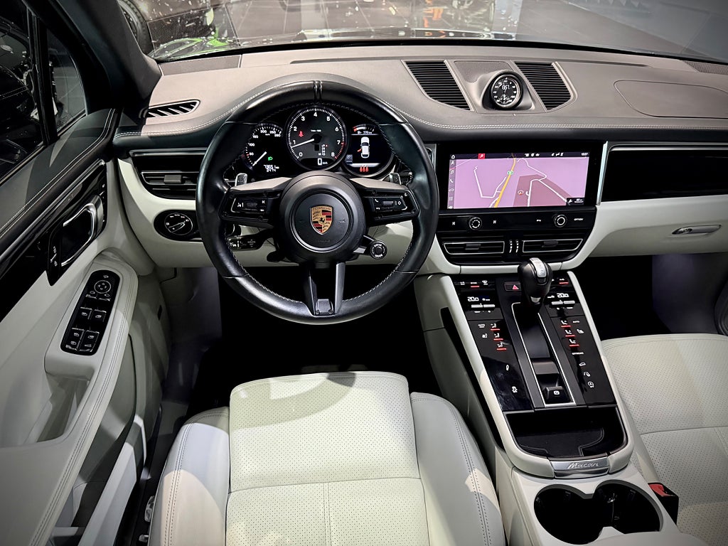 Porsche Macan S PDK 380hk Sport Chrono Glastak Värmare Läder Drag - bild 5