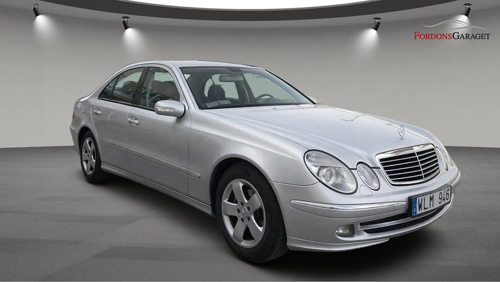 Mercedes-Benz E 200 KOMPRESSOR AVANTGARDE SKINN SVENSK NYSERVAD 163HK 