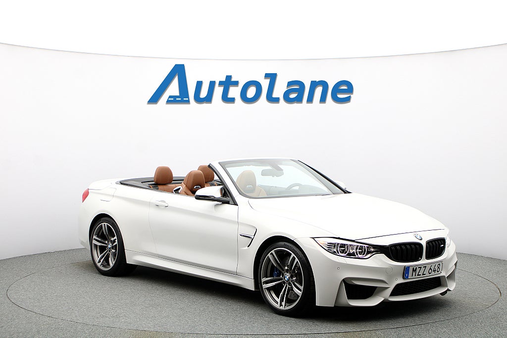 BMW M4 Cabriolet, H/K, Kamera, SV-Såld, Navigation, HUD 431hk