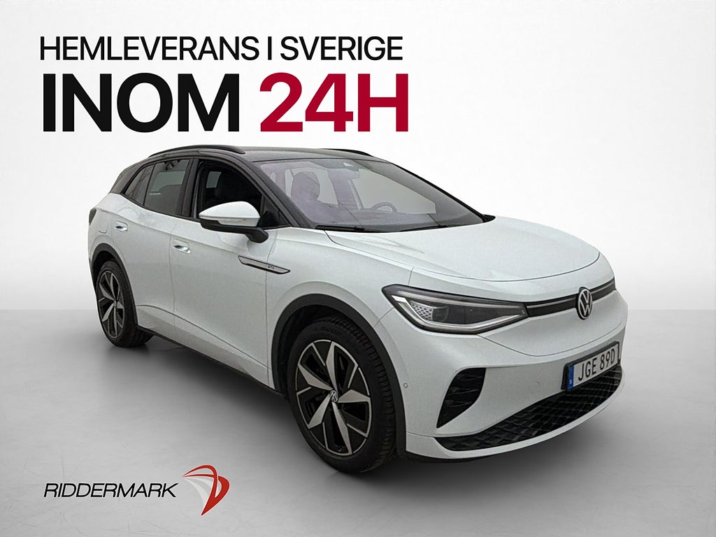 Volkswagen ID.4 GTX Värmare Dragkrok Kamera CarPlay MOMS