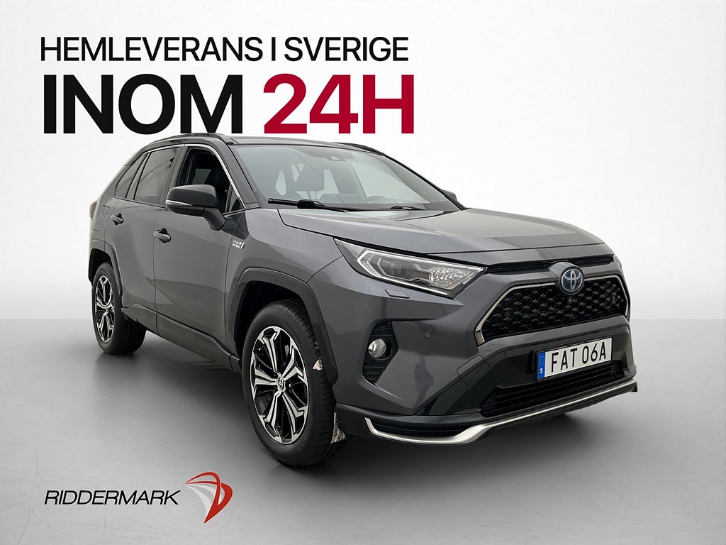Toyota RAV4 Plug-in Hybrid 306hk Pano HUD JBL 360 Skinn Navi