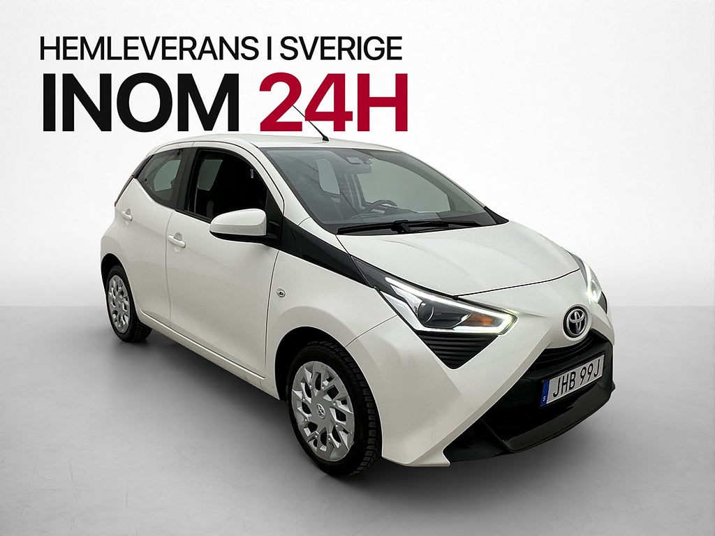 Toyota Aygo 1.0 VVT-i 72hk B-Kamera Carplay