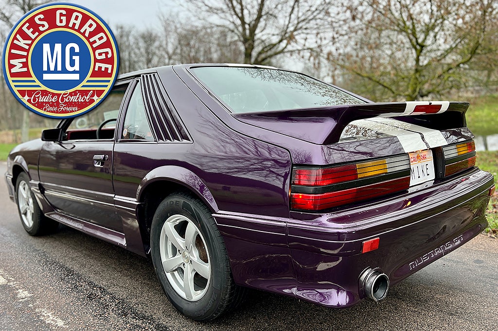 Ford Mustang 5.0 GT FOXBODY • KULTBIL MED V8 & MANUELL!