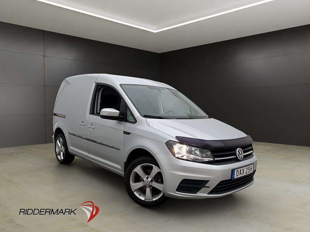 Volkswagen Caddy Värmare PDC Dragkrok Farthållare Bluetooth