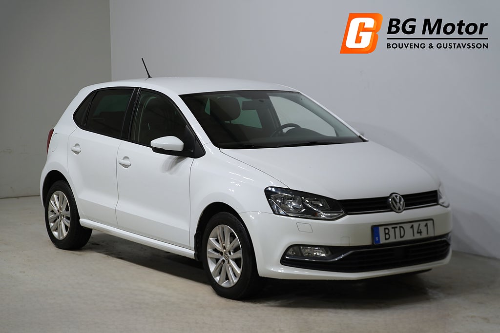 Volkswagen Polo 5-dörrar 1.2 TSI 90HK Bluetooth/Nyservad