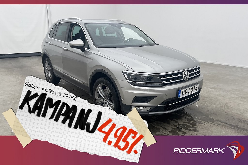 Volkswagen Tiguan TDI 4M 190hk GT Värm Cockpit 4,95% Ränta