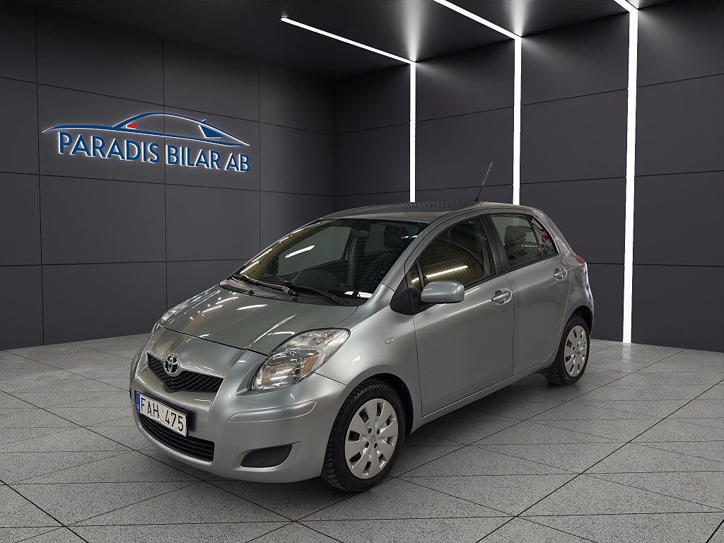 Toyota Yaris 5-dörrar 1.33 Dual VVT-i Nyservad
