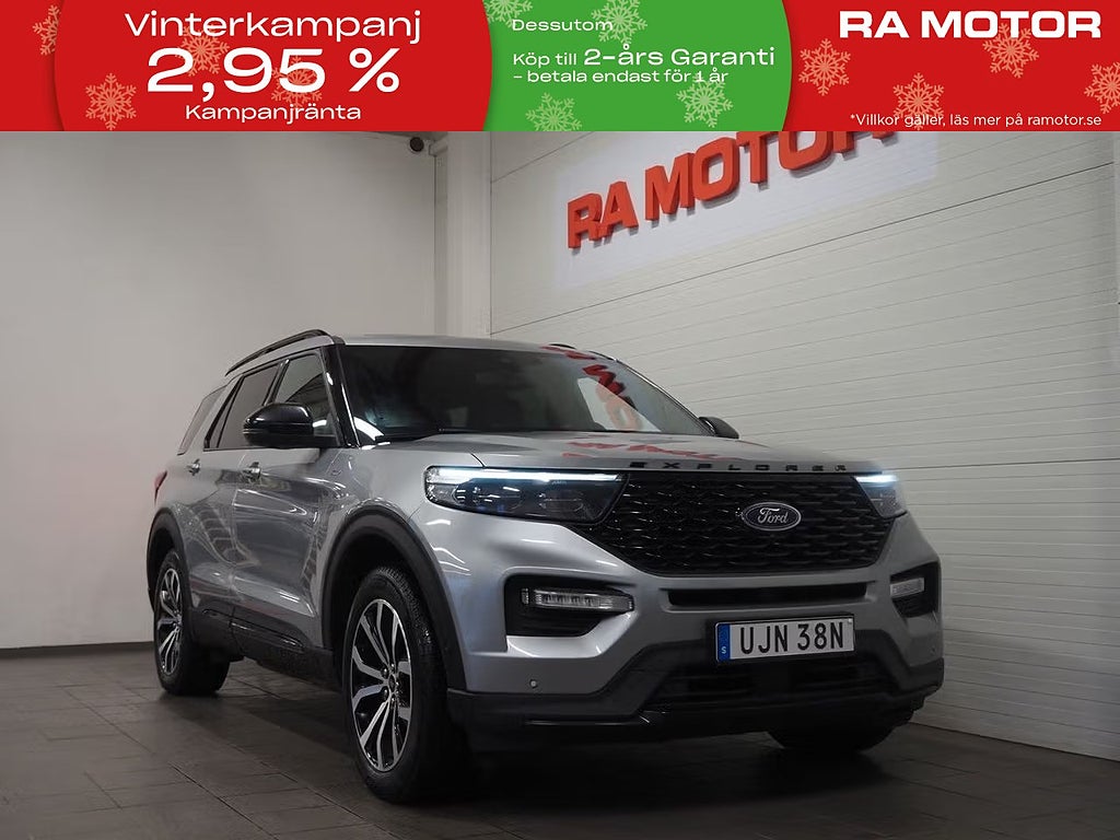 Ford Explorer Plug-In Hybrid ST-Line 360 B&O Drag Navi Skinn 2020