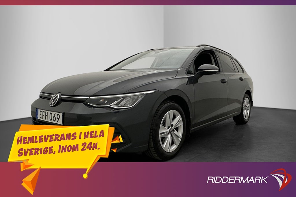 Volkswagen Golf Sportscombi 1.5 eTSI 131hk Kamera CarPlay