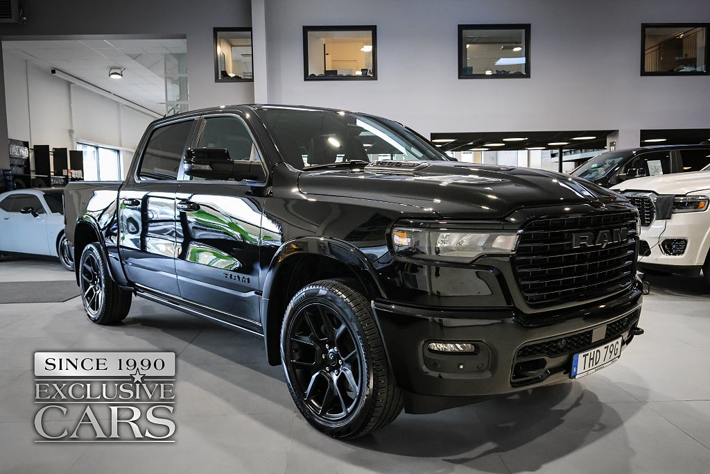 Dodge RAM Laramie Night Premium Hurricane E85 låg skatt 