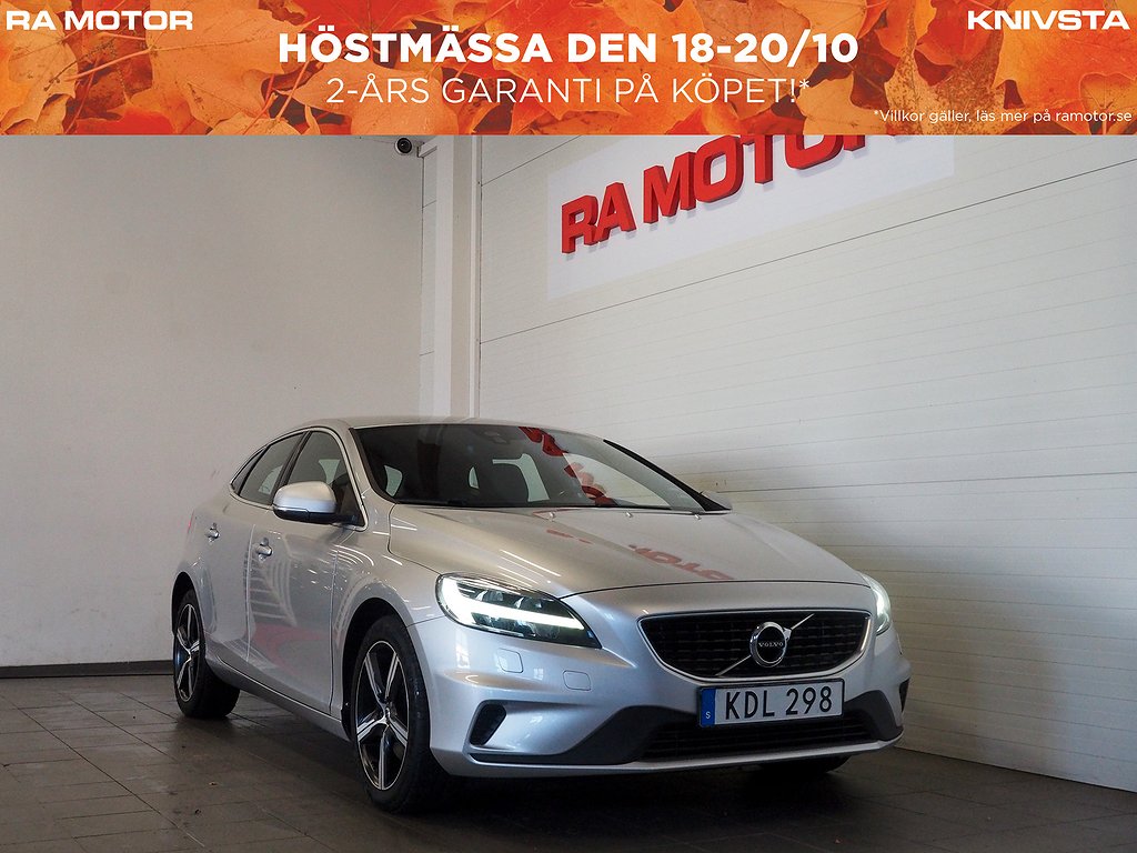 Volvo V40 T2 122hk R-Design | Värmare | 2017