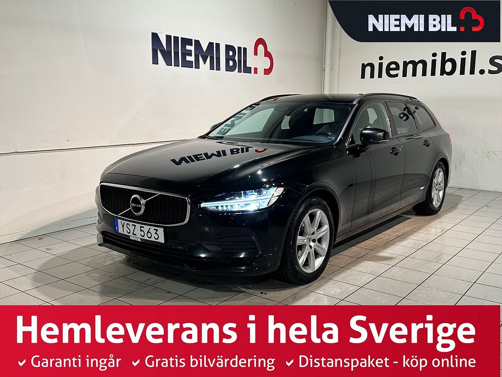 Volvo V90 D3 AWD Kinetic Drag Pvärm CarPlay VoC GPS S/V-hjul