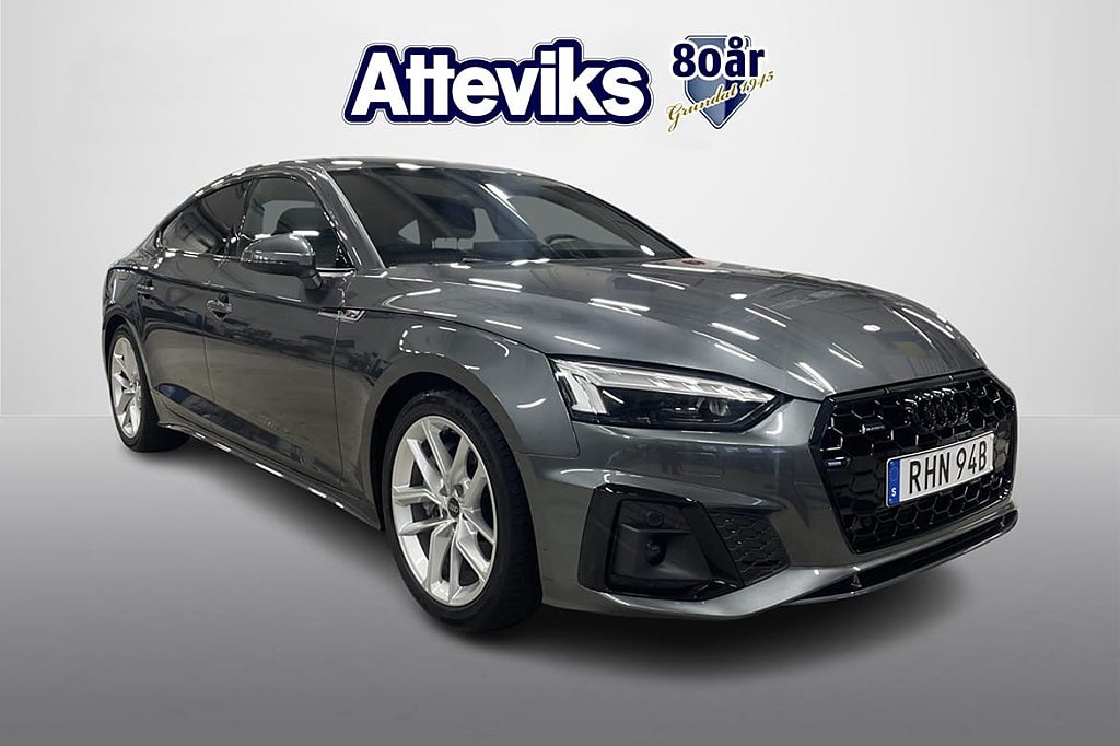 Audi A5 Sportback 45 TFSI quattro S LINE 265 HK BACKKAMERA