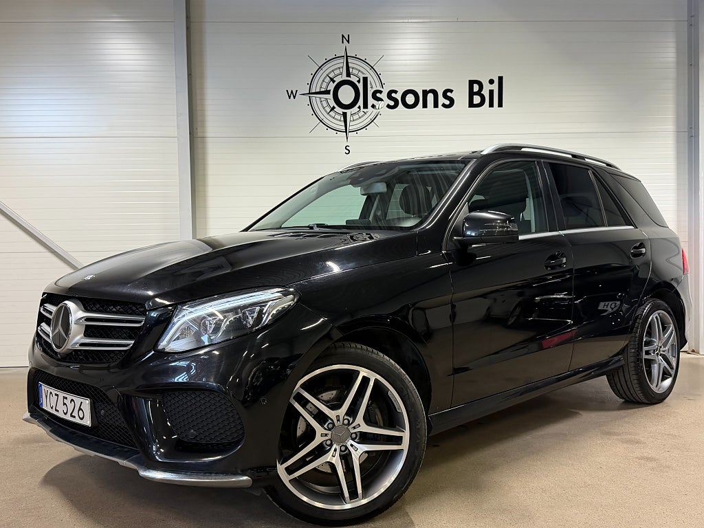 Mercedes-Benz GLE 250 d 4M AMG Drag Pano H/K Värmare 360° Läder 