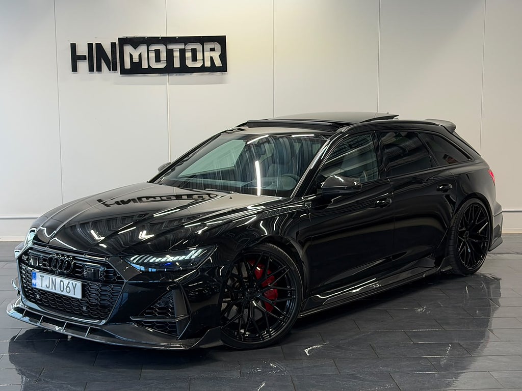 Audi RS6 4.0 V8 Quattro |PANO|B&O|HuD|MATRIX|360|22'|DRAG|SvSåld