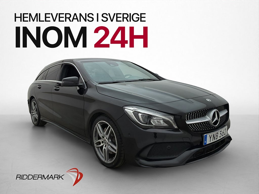 Mercedes-Benz CLA 220 d 177hk AMG Line Pano Kamera Dragkrok